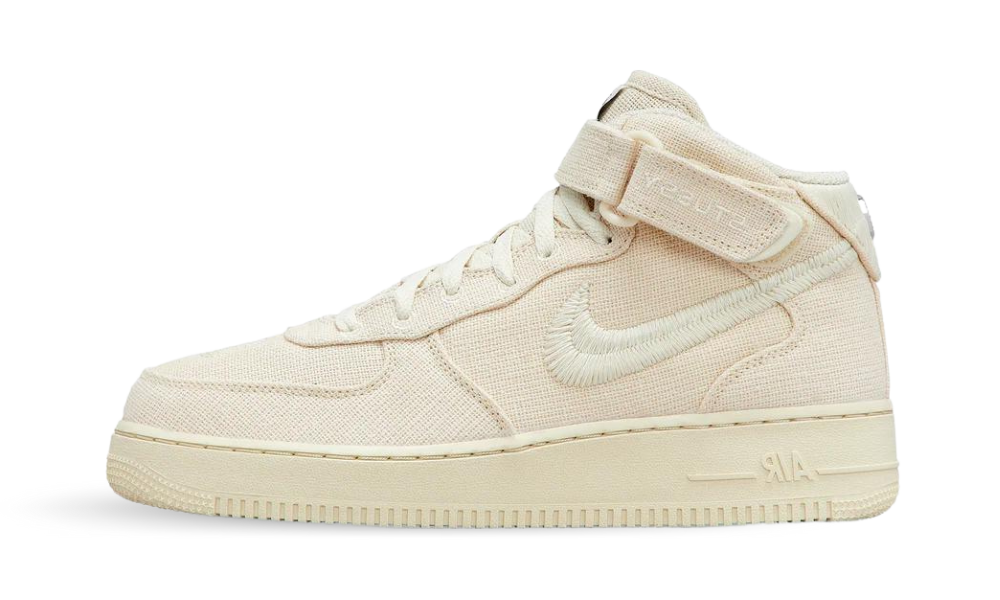 Nike Air Force 1 Mid Stussy Fossil Sail DJ7841-200 – DMP Kickz