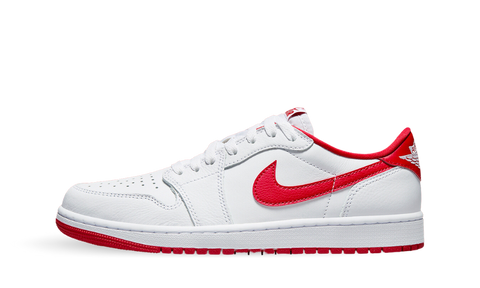 Nike Air Jordan 1 Retro Low OG White Red CZ0790-161