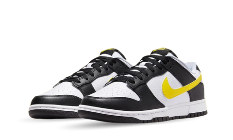 Nike Dunk Low Black White Yellow FQ2431-001