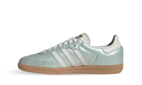 Adidas Samba OG Linen Green Metallic (W)