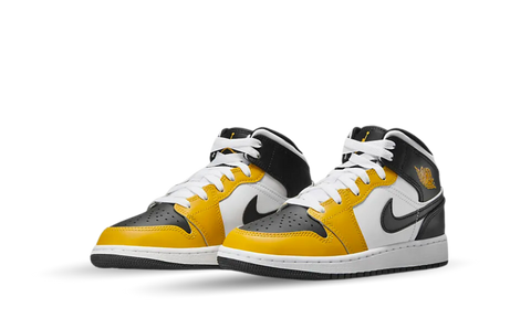 Nike Air Jordan 1 Mid Yellow Ochre (GS) DQ8423-701