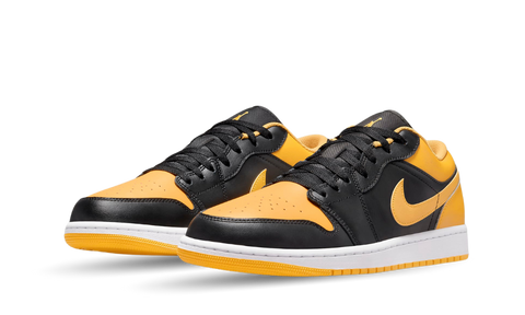 Nike Air Jordan 1 Low Black Yellow Ochre 553558-072