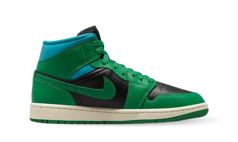 Nike Air Jordan 1 Mid Lucky Green Aquatone (W) BQ6472-033