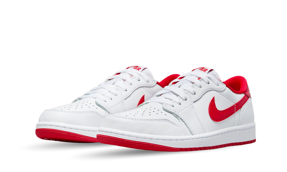 Nike Air Jordan 1 Retro Low OG White Red CZ0790-161 – DMP Kickz