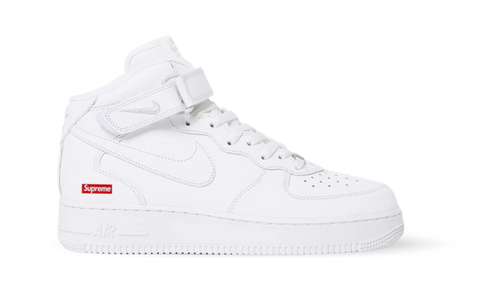 Nike Air Force 1 Mid Supreme White