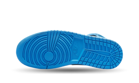 Nike Air Jordan 1 Mid Black University Blue (GS) DQ8423-401