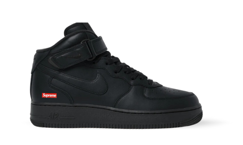 Black air force 1s mid online