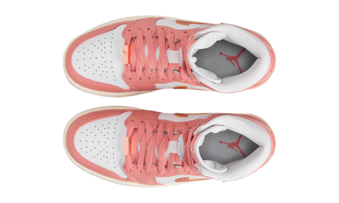 Nike Air Jordan 1 Mid SE Red Stardust (W)