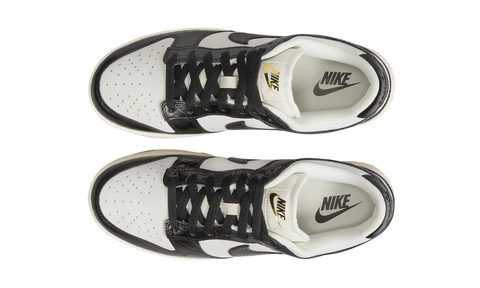 Nike Dunk Low LX Croc Black (W) FJ2260-003