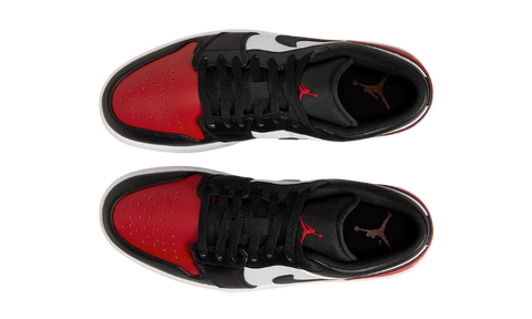 Nike Air Jordan 1 Low Bred Toe 2.0 553558-161