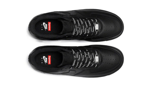 Nike Air Force 1 Low Supreme Black CU9225 001 DMP Kickz