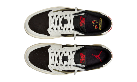 Nike Air Jordan 1 Low Retro OG SP x Travis Scott Olive (W) DZ4137