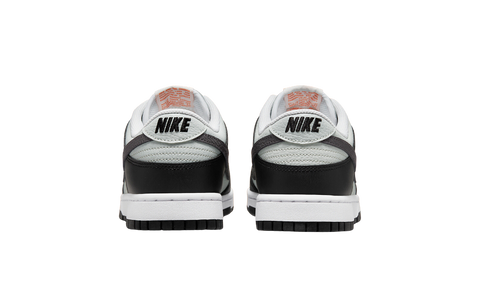 Nike Dunk Low Grey Black Orange Mini Swoosh  FN7808-001