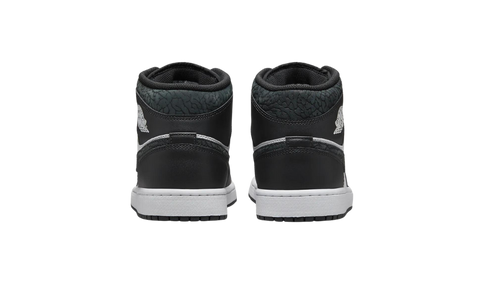 Nike Air Jordan 1 Mid SE Elephant Print Black fb9911-001