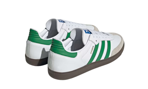 Adidas samba shop og white green