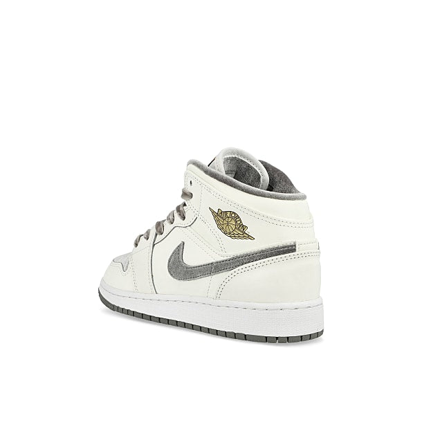 Nike Air Jordan 1 Mid SE Grey Velvet Toe (GS) FB9899-100 – DMP Kickz