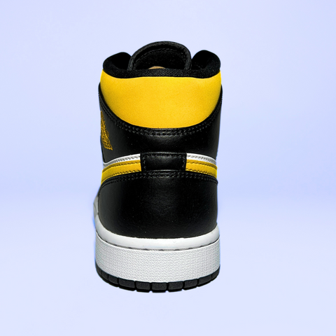 Nike Air Jordan 1 Mid White Pollen Black 554724-177
