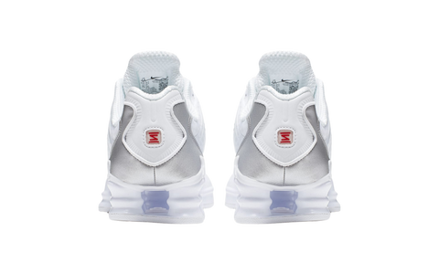 Nike Shox TL White Metallic Silver Max Orange AR3566 100 DMP Kickz