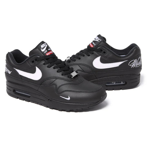 Nike Air Max 1 '87 SP Supreme Black White – DMP Kickz Nike Air Max 1 '87 SP Supreme Black White – DMP Kickz
