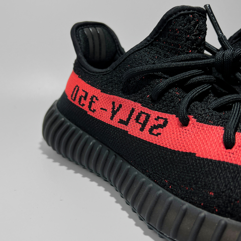 Adidas originals yeezy boost 350 v2 black/red by9612 hotsell