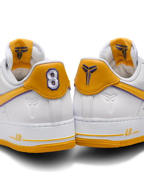 Nike Air Force 1 Low Retro QS Kobe Bryant Lakers Home FZ1151-100