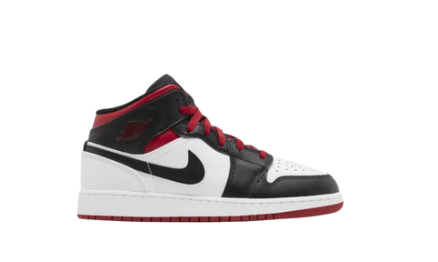 Nike Air Jordan 1 Mid Gym Red White (GS)