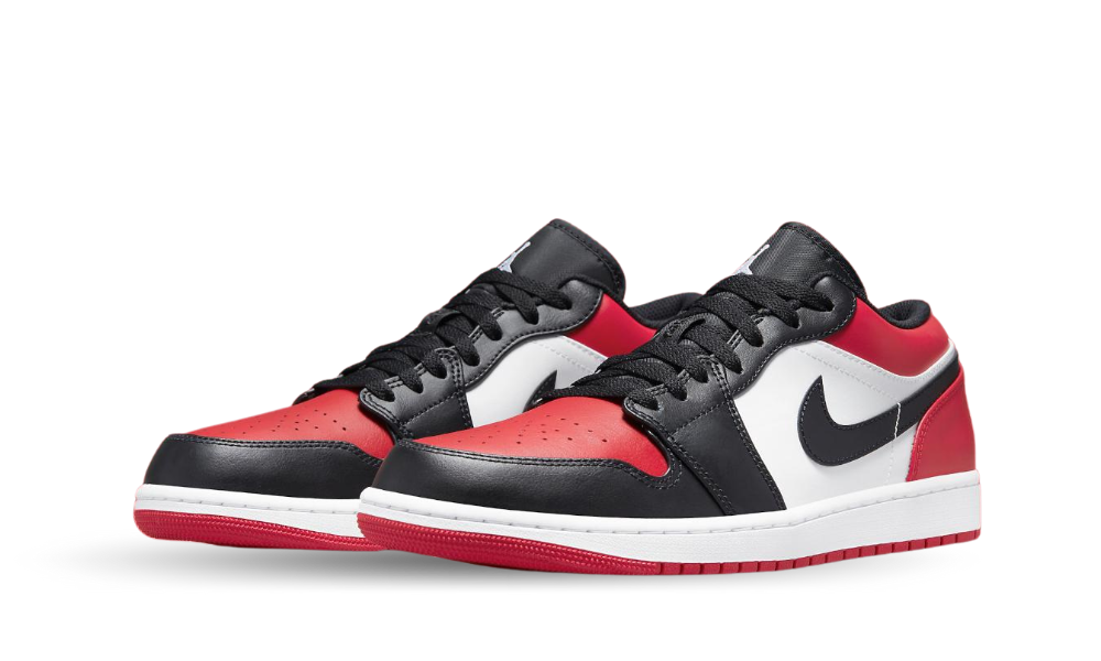 Nike Air Jordan 1 Low Bred Toe 553558-612 – DMP Kickz