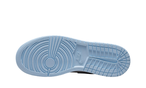 Nike Air Jordan 1 Mid Ice Blue Black 2022 (GS) 555112-401