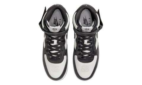 Nike Air Force 1 Mid Stussy Grey Black White DJ7840-002