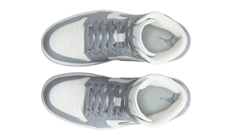 Nike Air Jordan 1 Mid Stealth Grey White (W) BQ6472-115