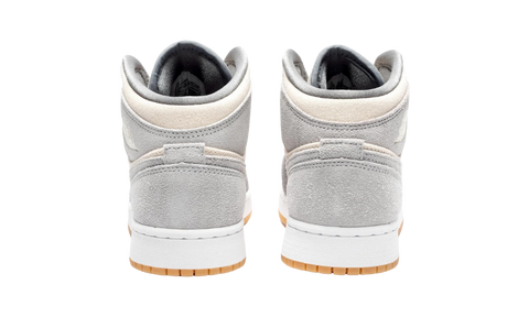 Nike Air Jordan 1 Mid SE Coconut Milk Grey (GS) DN4346-100