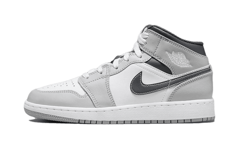 Nike Air Jordan 1 Mid Light Smoke Grey (GS) 554725-078 – DMP Kickz